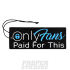 Only Fans paid for this - Zawieszka Zapachowa